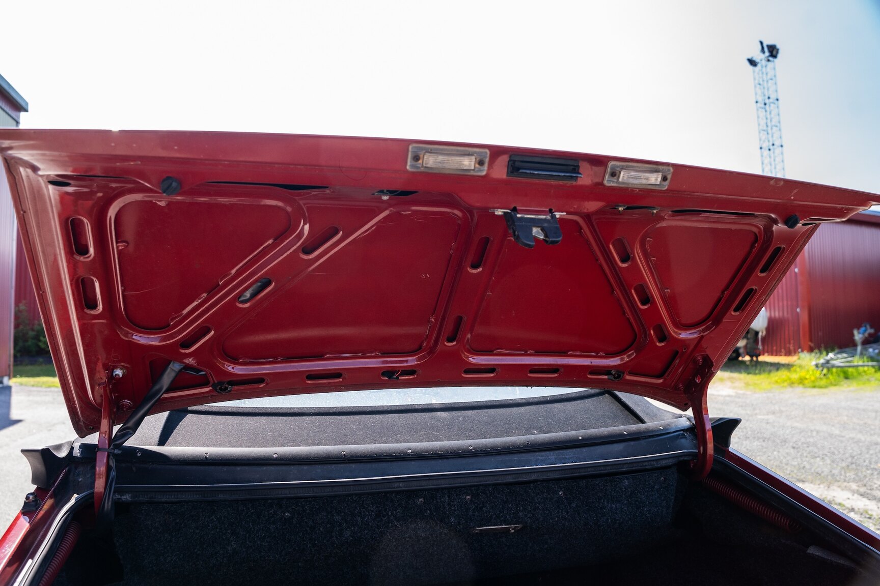 Interiörbild 1988 Saab 900 Turbo Convertible