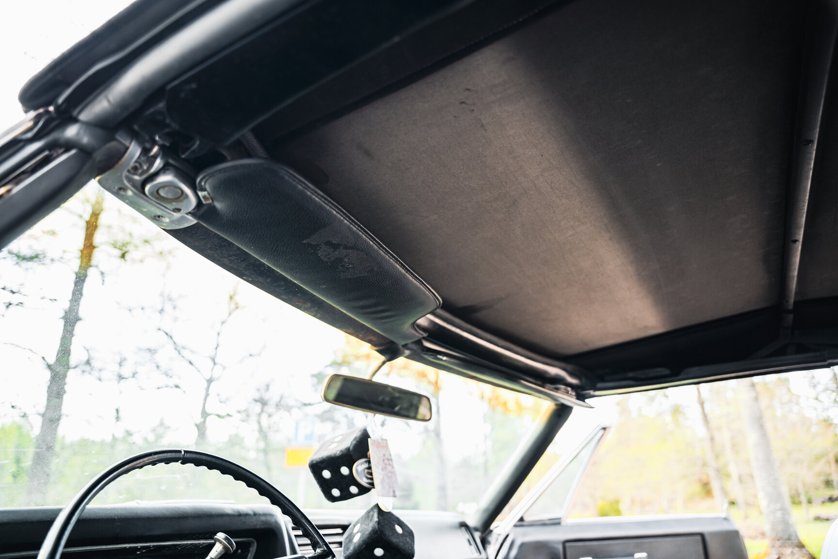 Interior image of 1968 Cadillac De Ville Convertible