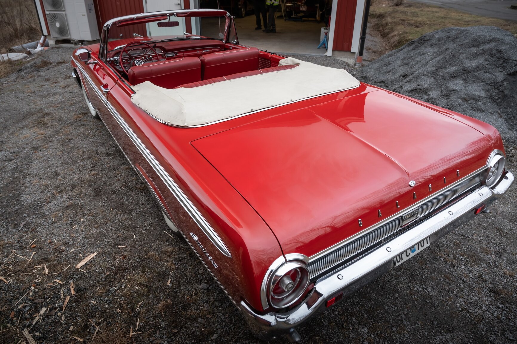 Exteriörbild på 1962 Ford Galaxie 500 Sunliner