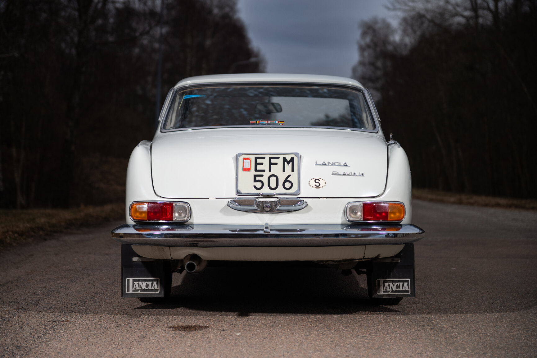 Exteriörbild på 1965 Lancia Flavia Coupé