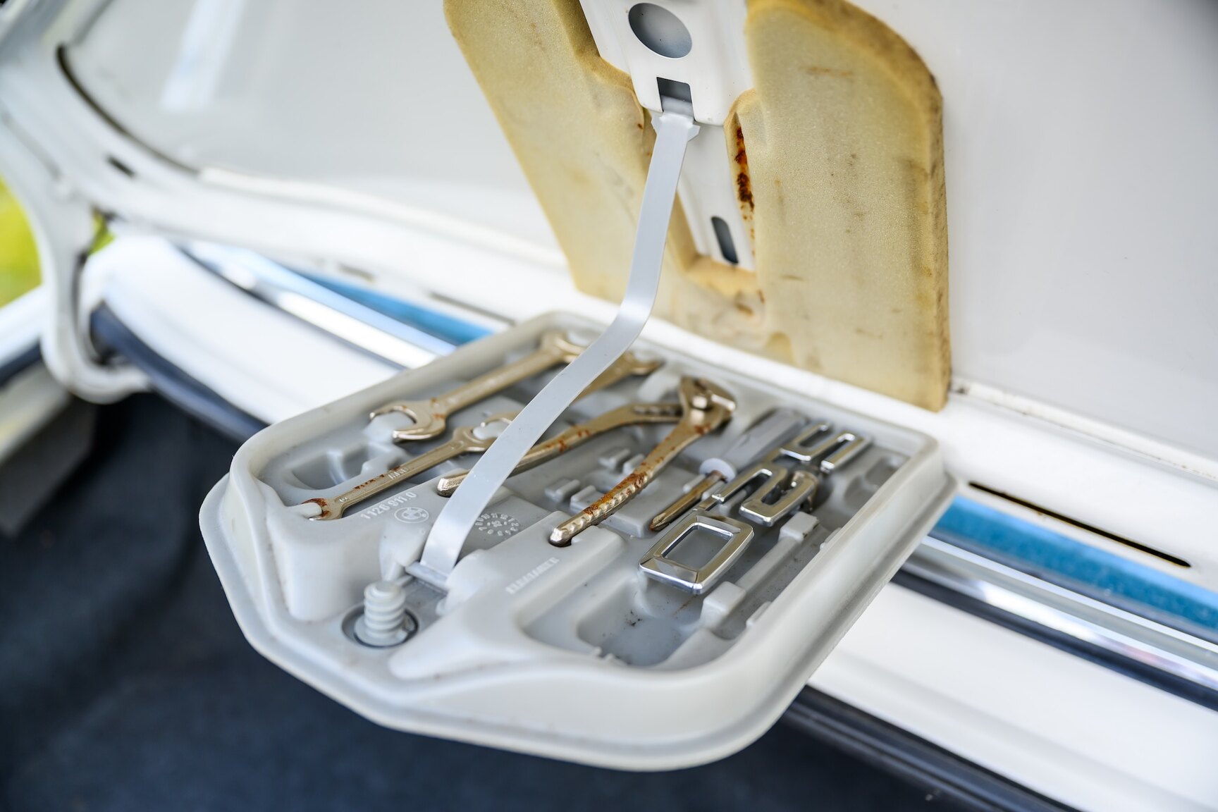 Interiörbild 1986 BMW 520i