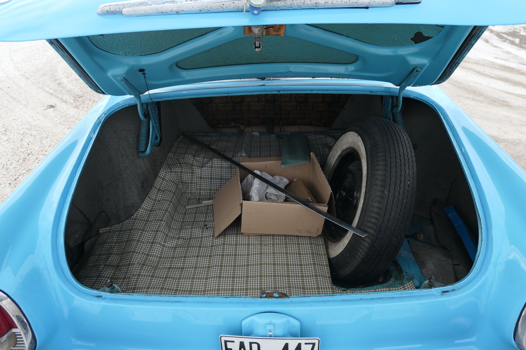 Interior image of 1956 Mercury Custom 5.1 V8