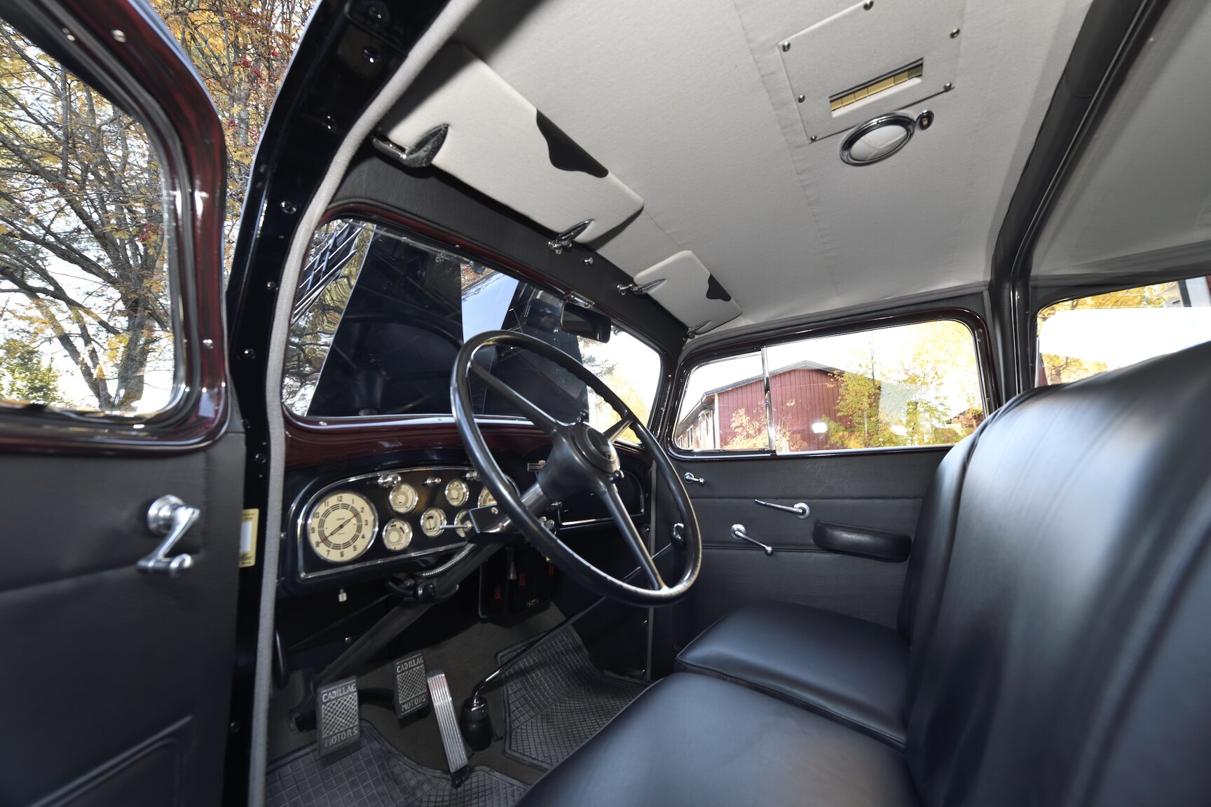 Interiörbild 1934 CADILLAC 355 D IMPERIAL 