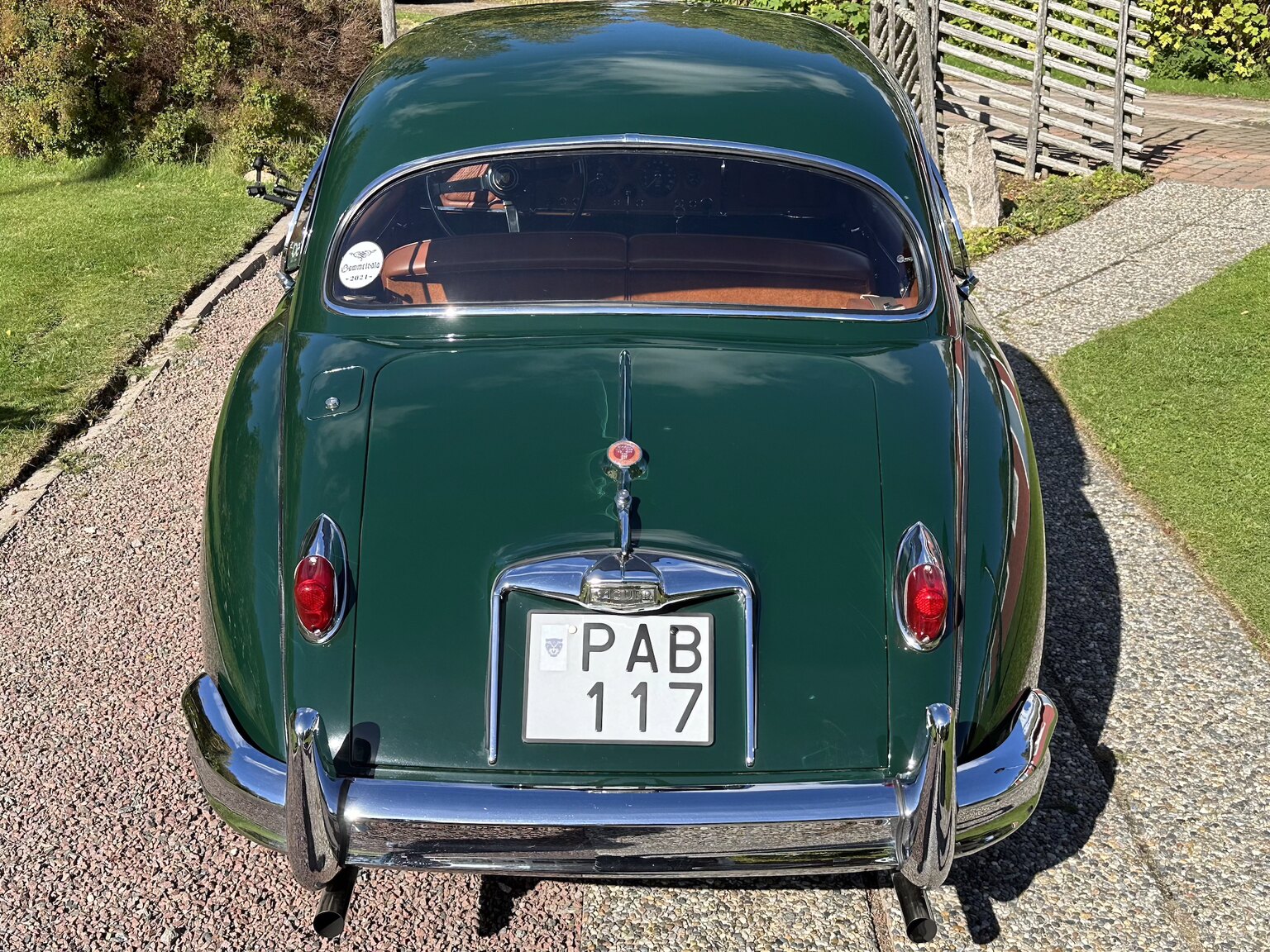 Exterior image of 1958 Jaguar XK150