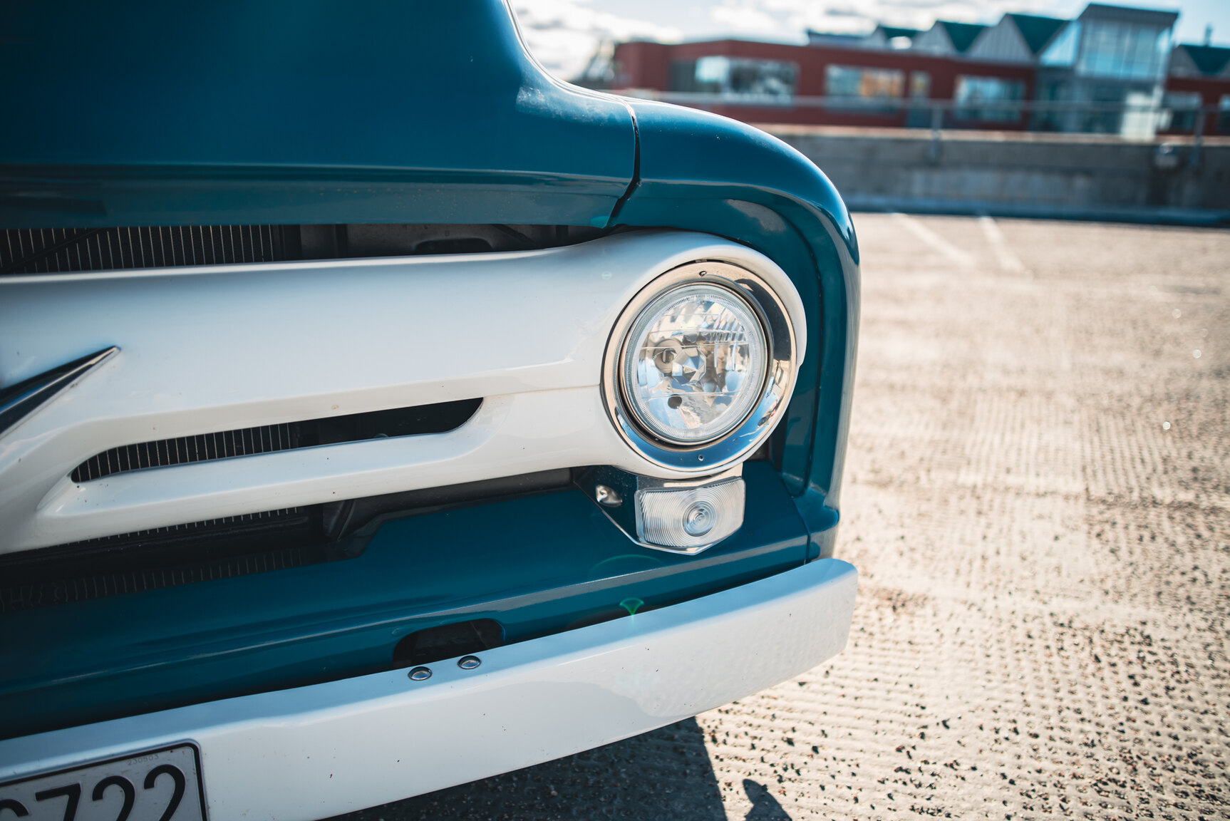 Aussenfoto 1956 FORD F100 Electric