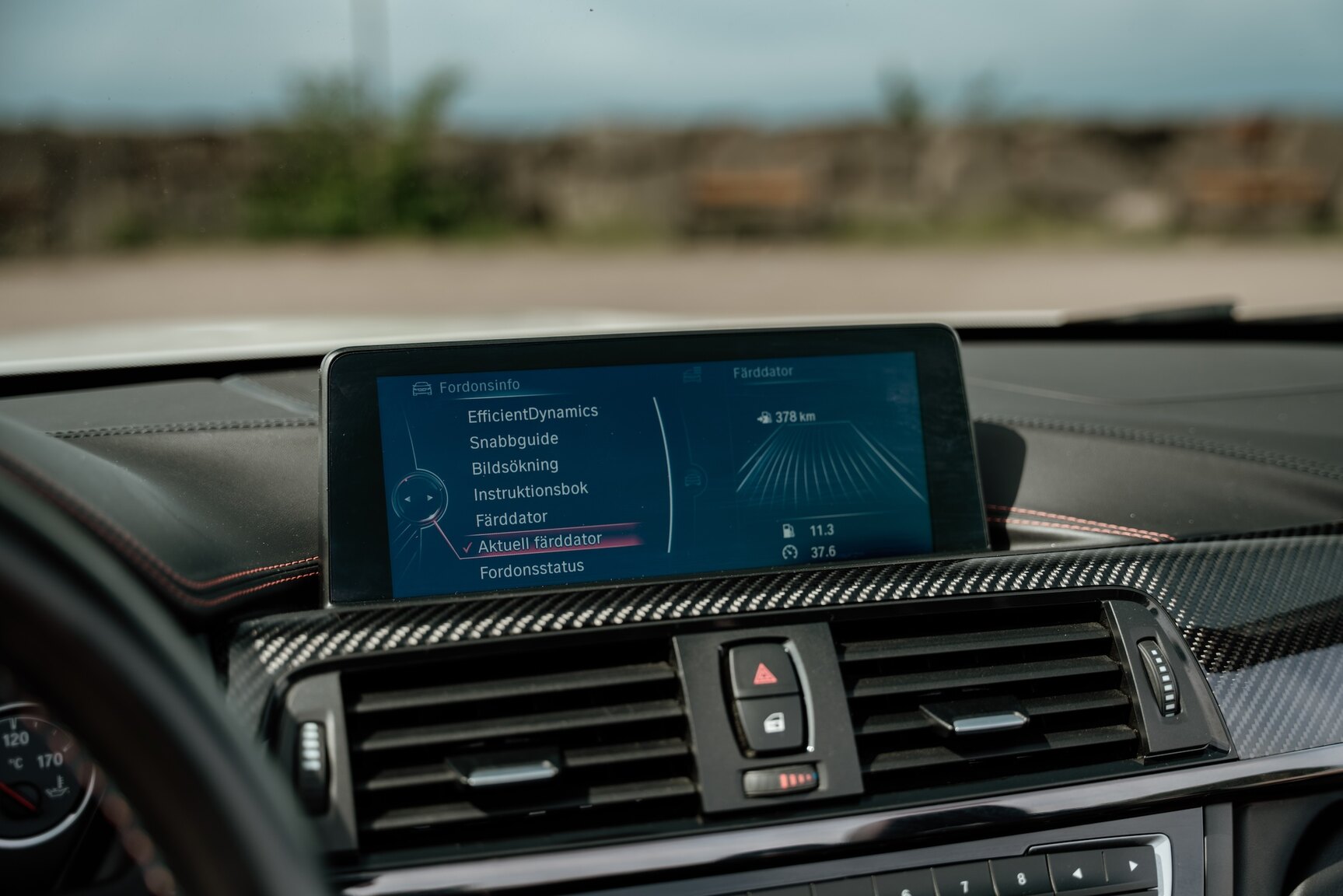 Interiörbild 2015 BMW M4 Cabriolet