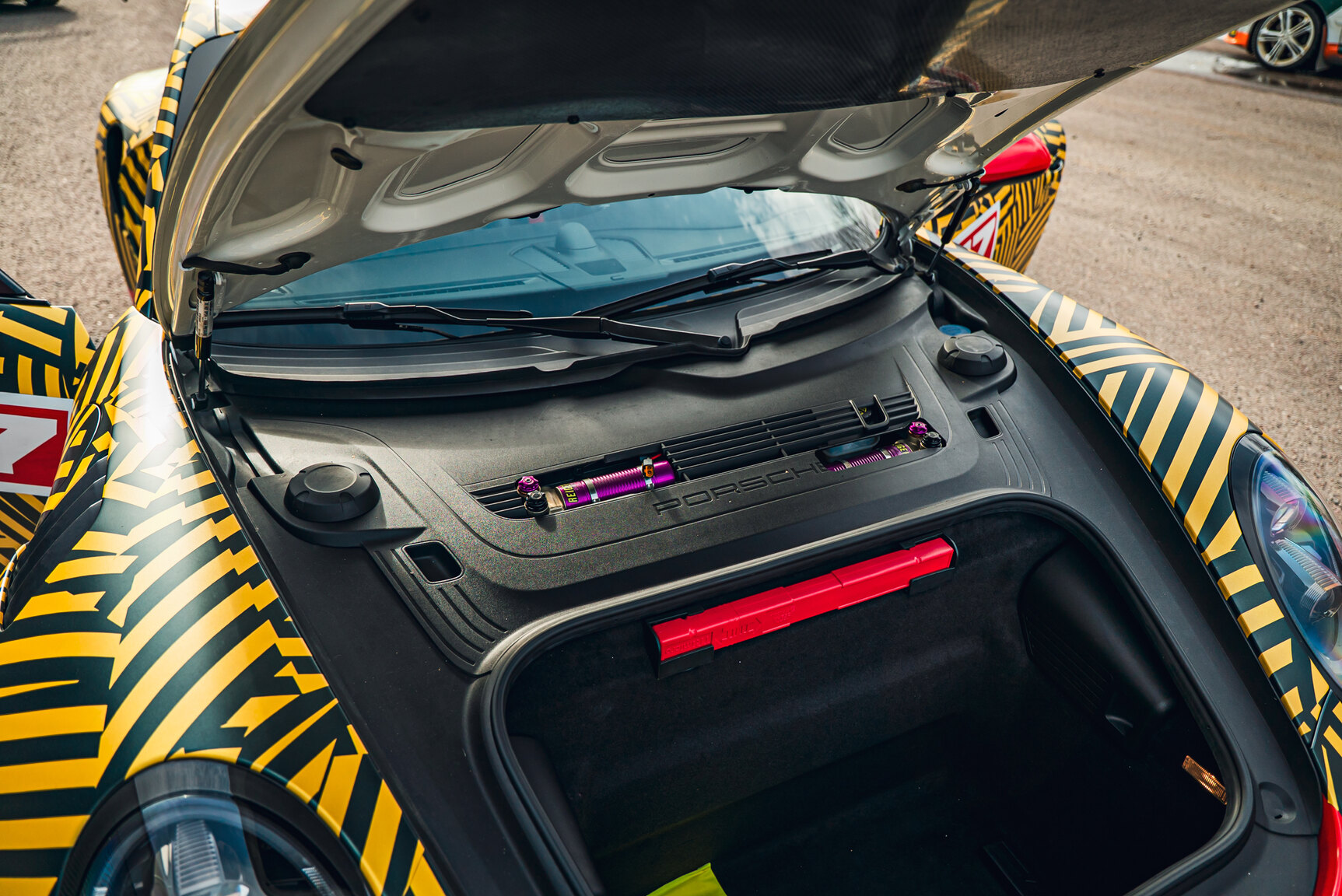 Interiörbild 2016 Porsche 911 GT3 RS PDK "Rally Build"