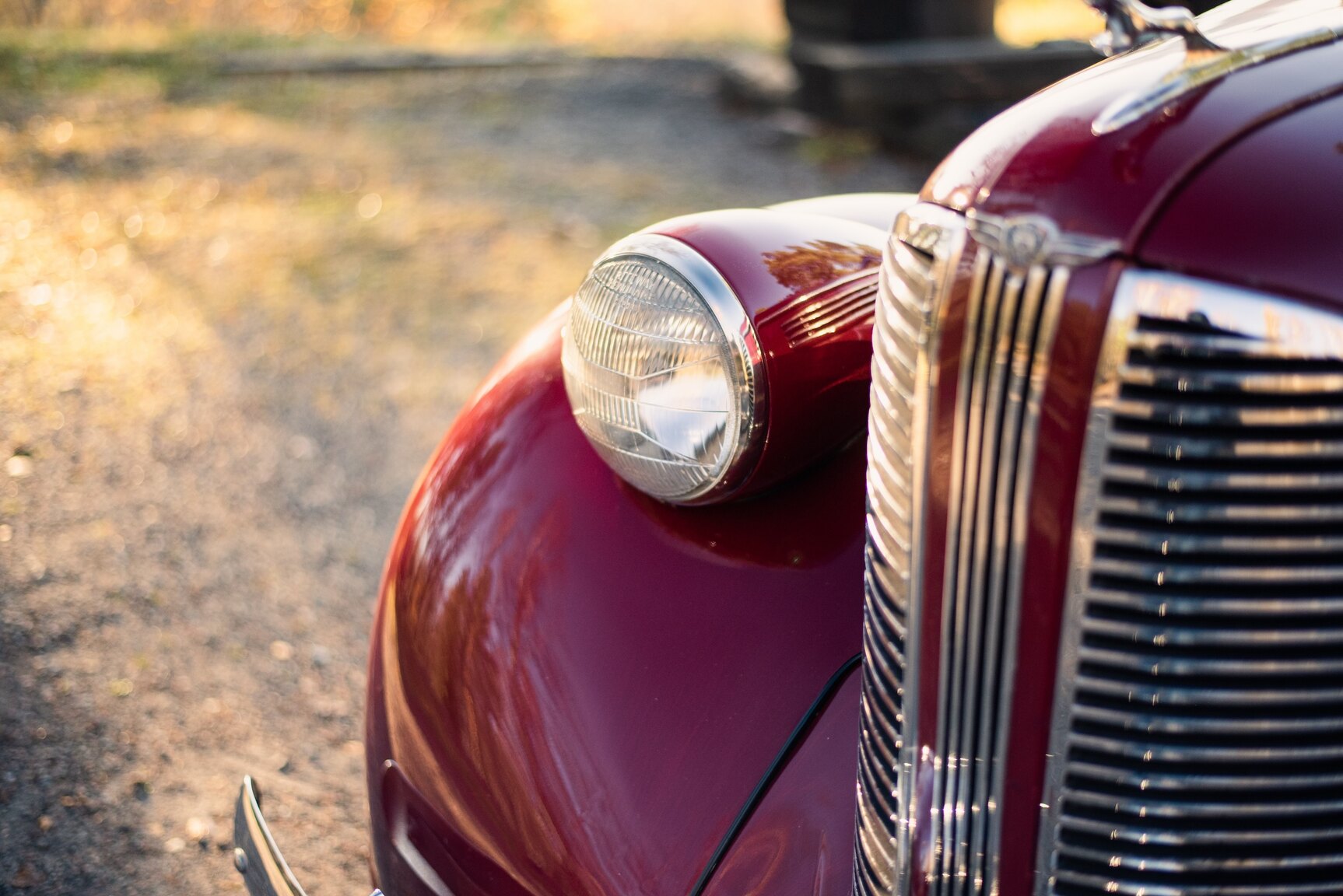 Exteriörbild på 1938 Dodge Six Convertible Coupé