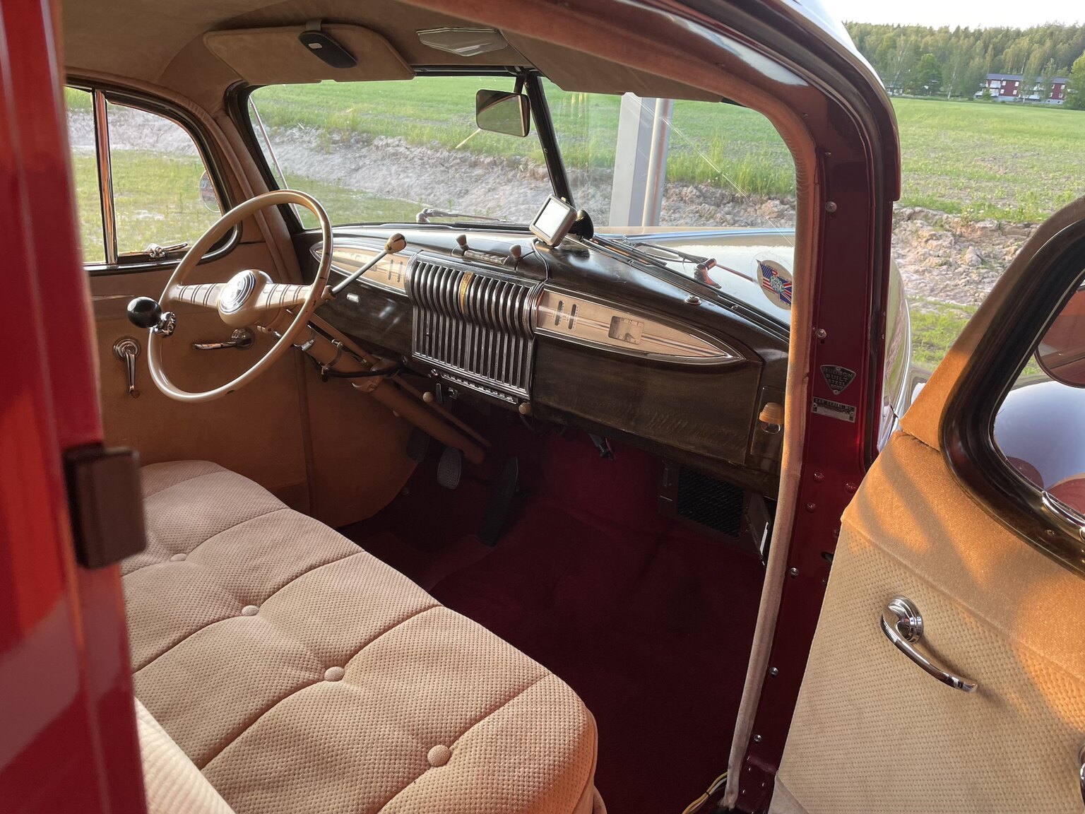 Interior image of 1940 Hudson Modell 40 Traveller Brougham 