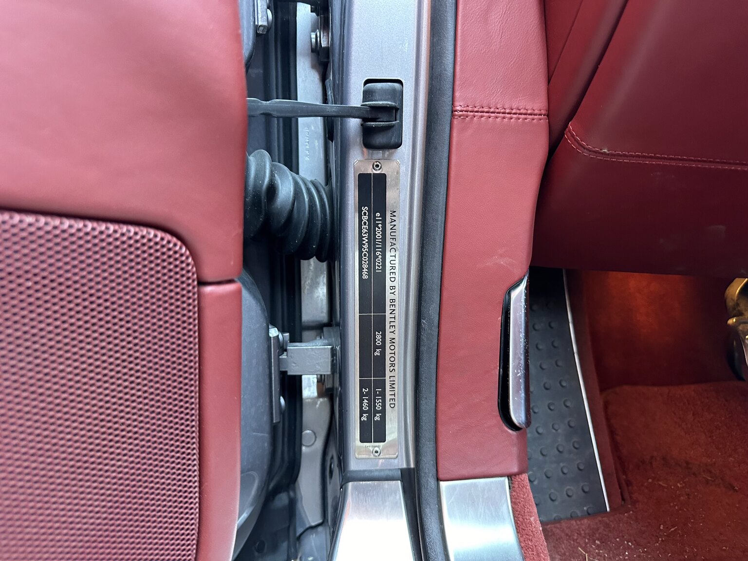 Interiörbild 2005 Bentley Continental GT