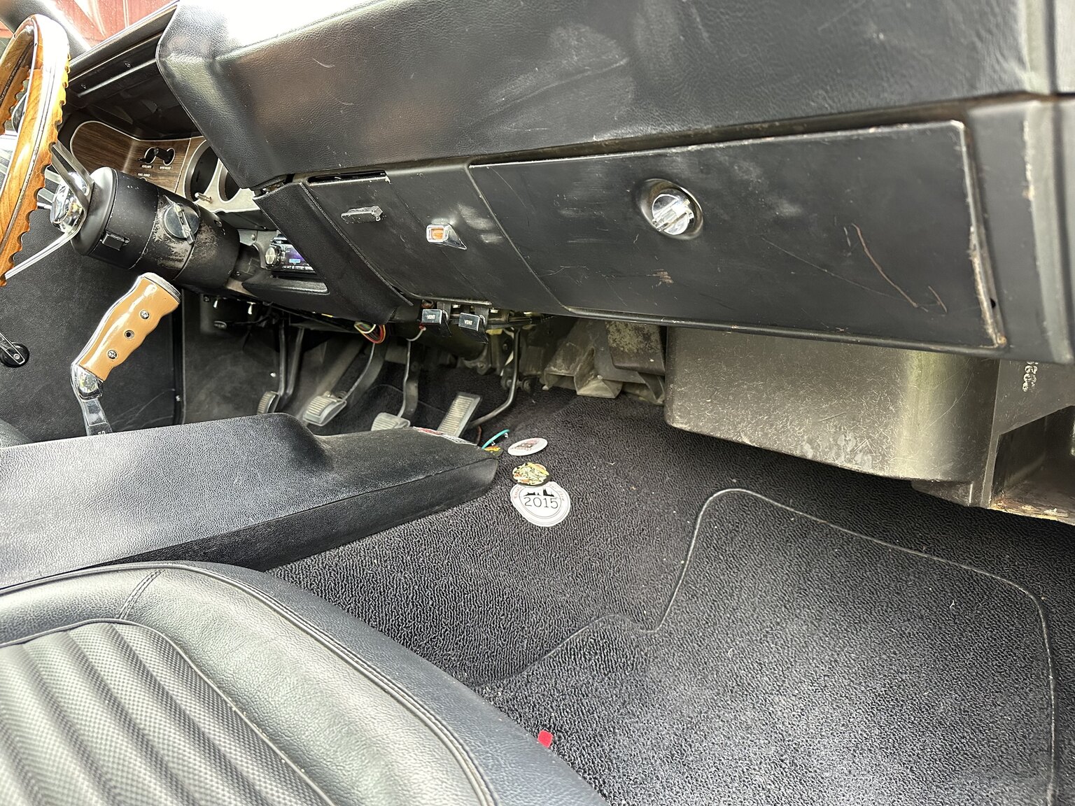 Interiörbild 1970 Plymouth Cuda 383