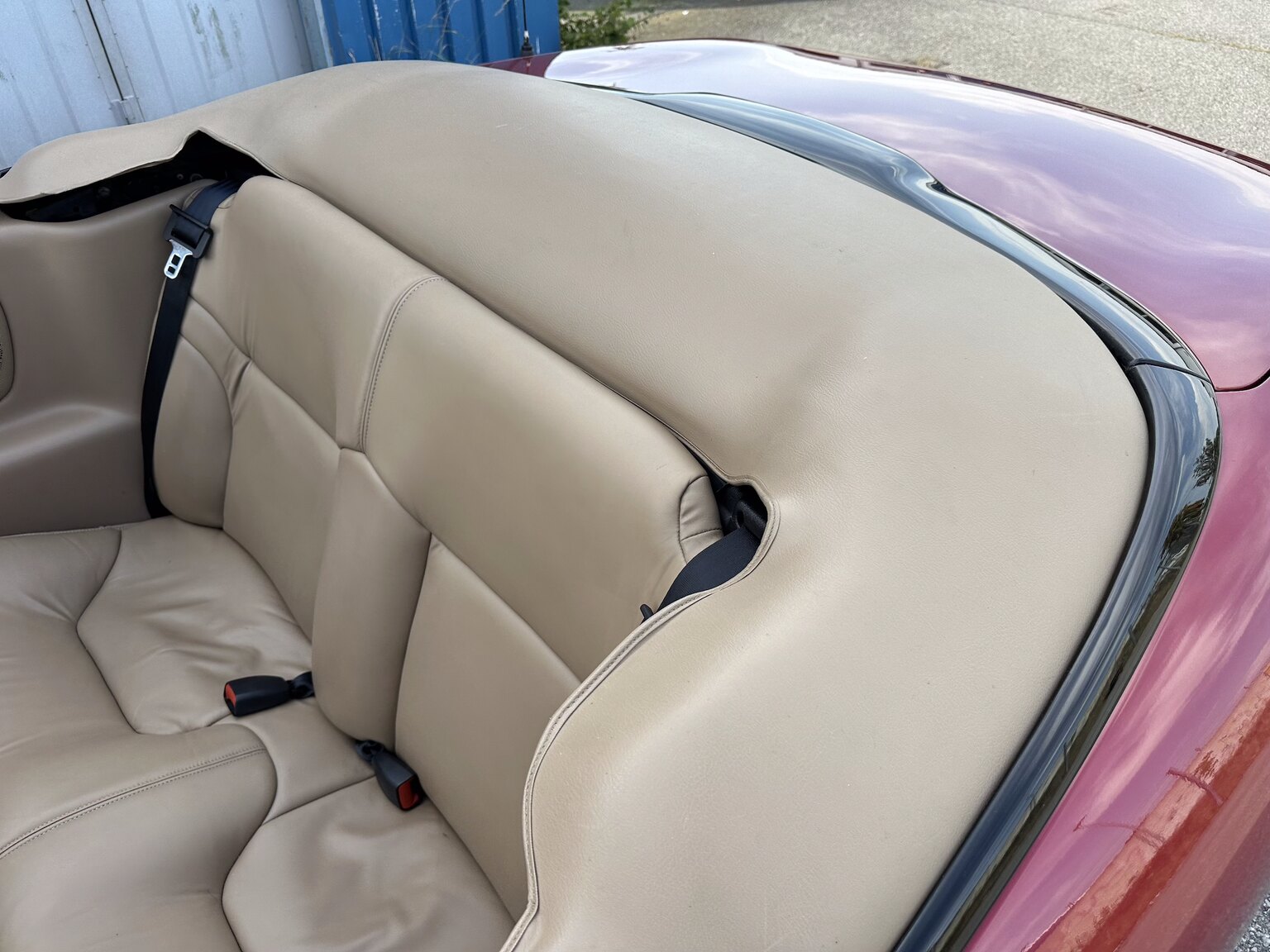 Interiörbild 1996 Chrysler Stratus Cabriolet