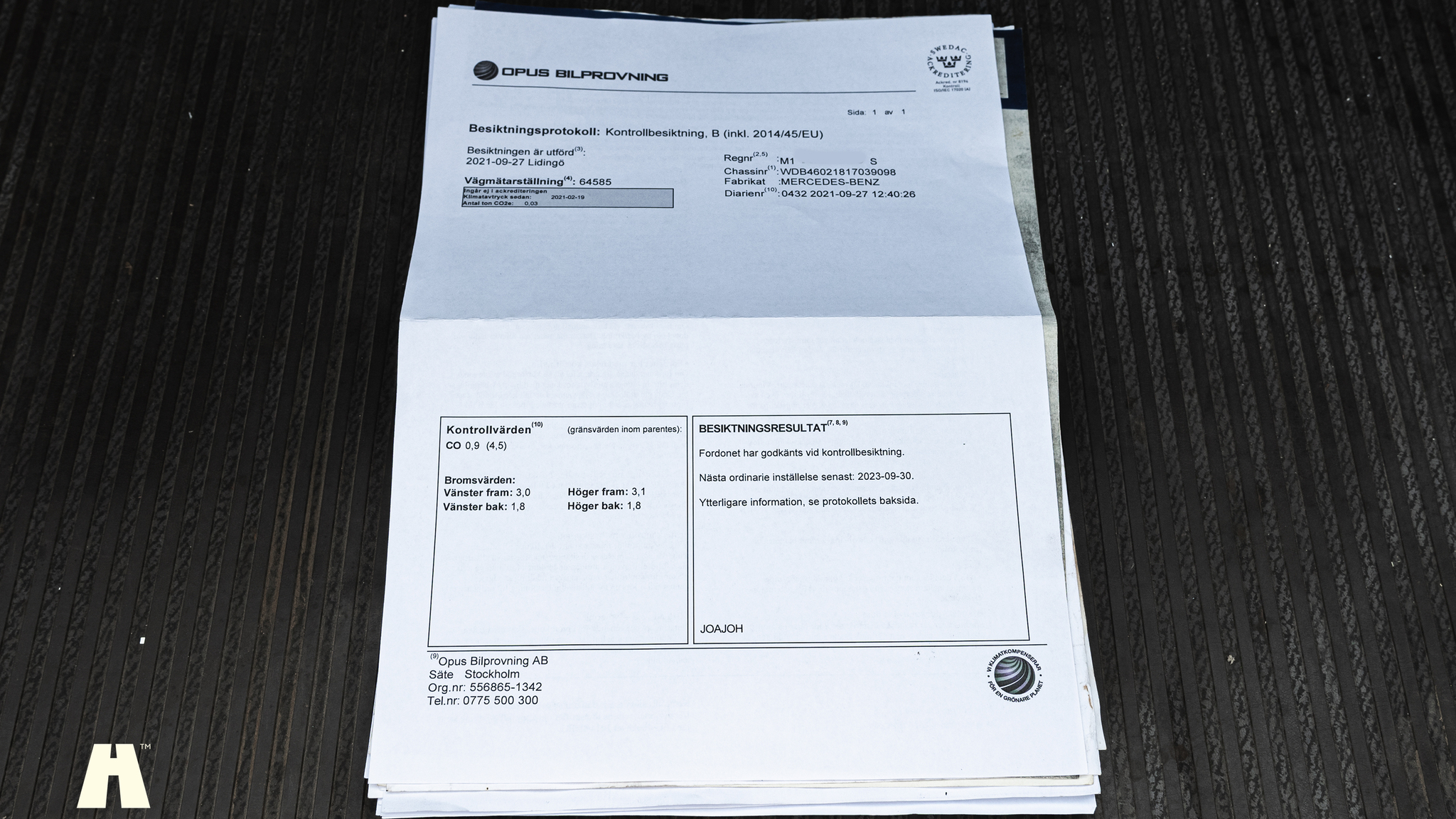 Dokumentation, 1985 Mercedes 230GE Cabrio