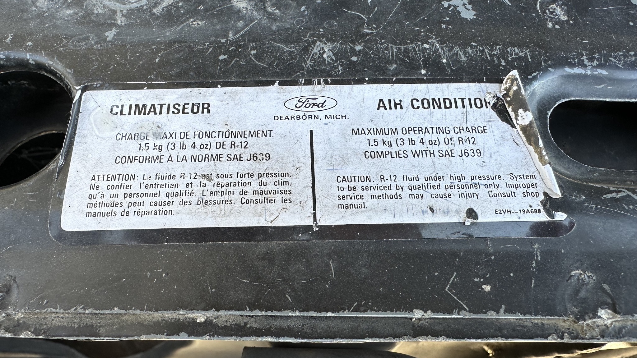 Image of 1988 Lincoln Town Car mechanics
