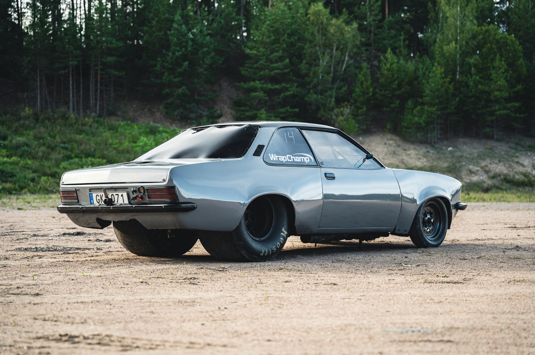 Exteriörbild på 1972 Opel Commodore Coupé