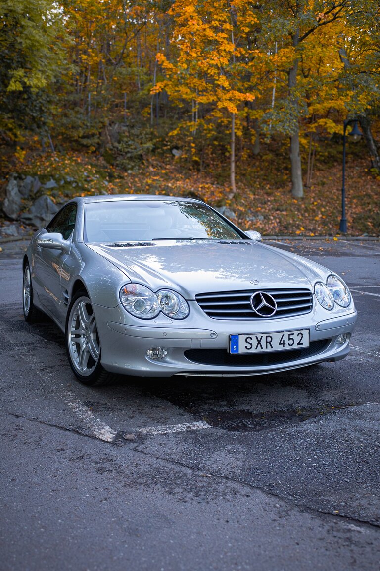 Exteriörbild på 2002 Mercedes-Benz SL 500