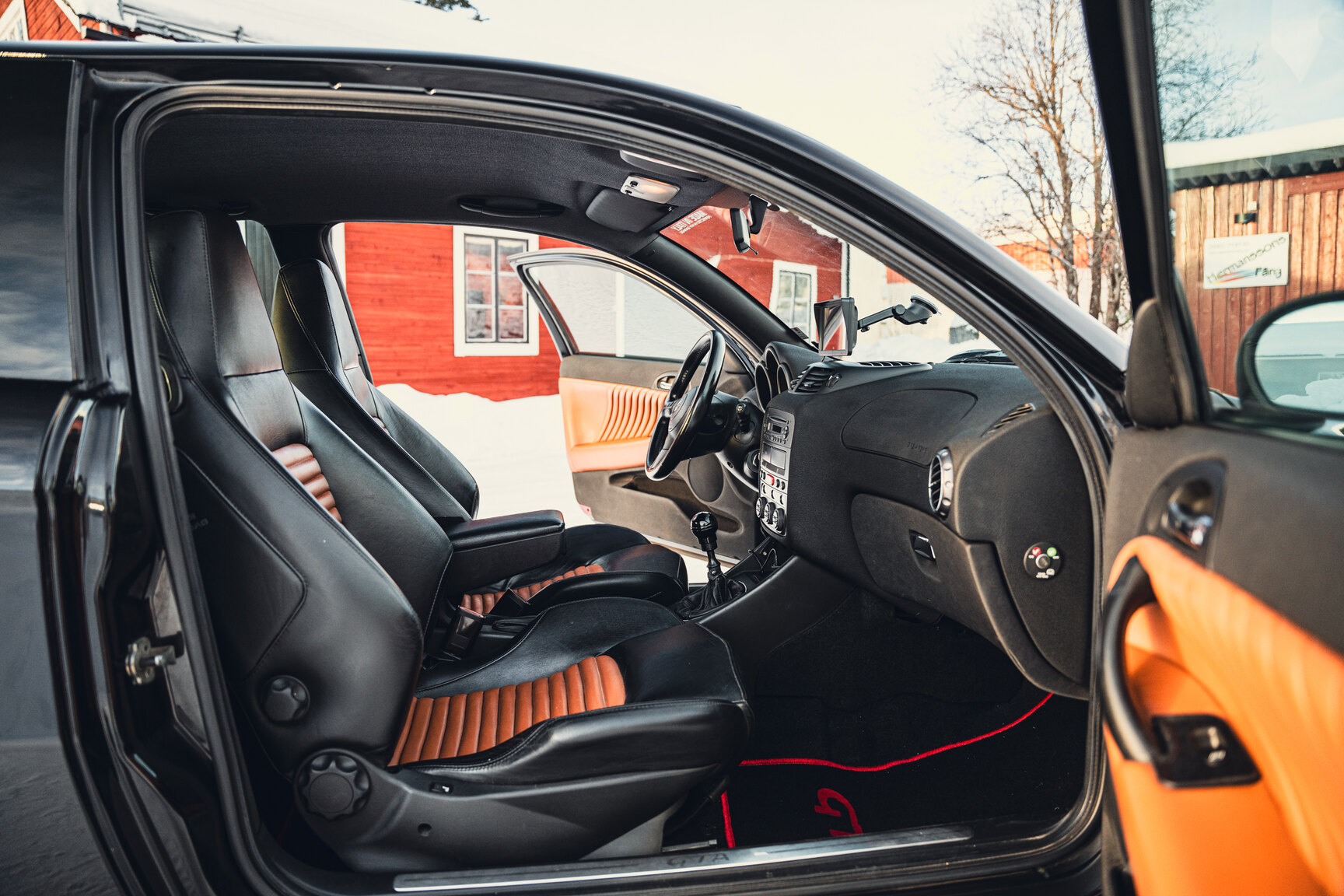 Interiörbild 2003 Alfa Romeo 147 GTA