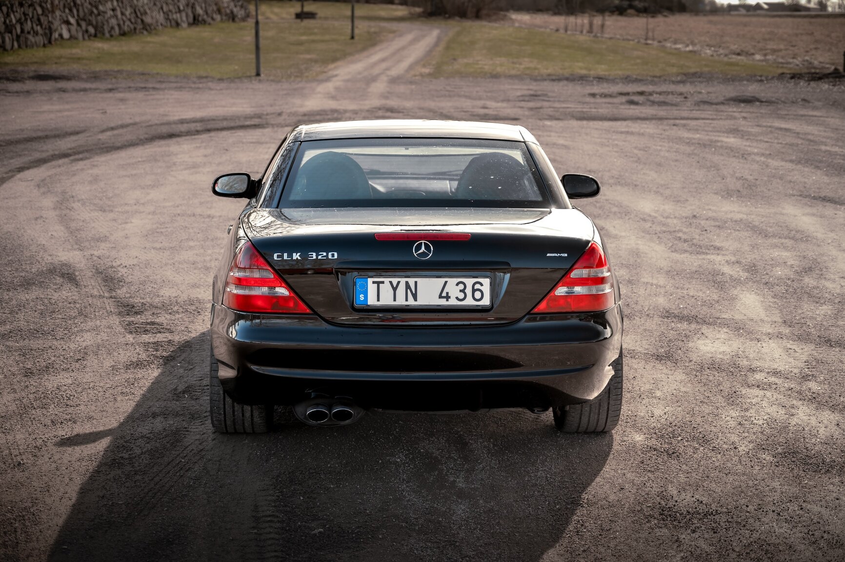 Exterior image of 2001 Mercedes-Benz SLK 320