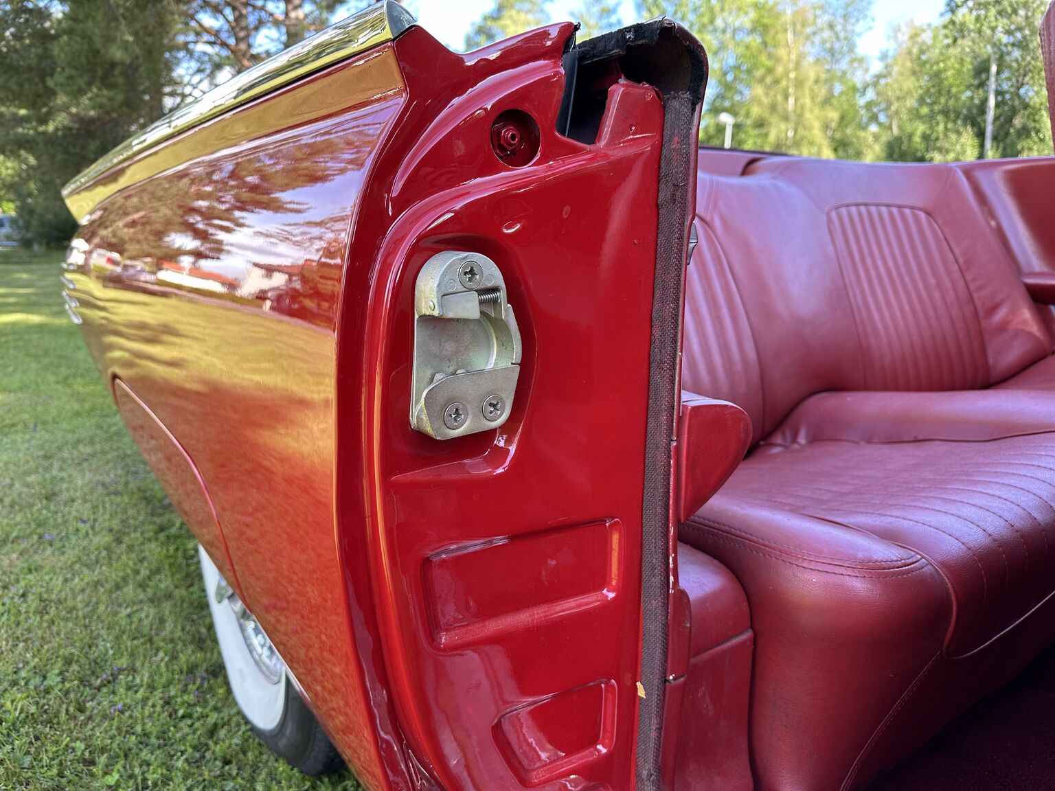 Interiörbild 1961 Ford Thunderbird Convertible