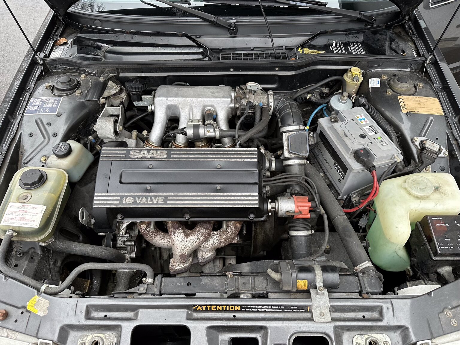 1988 SAAB 9000i, Mekanik