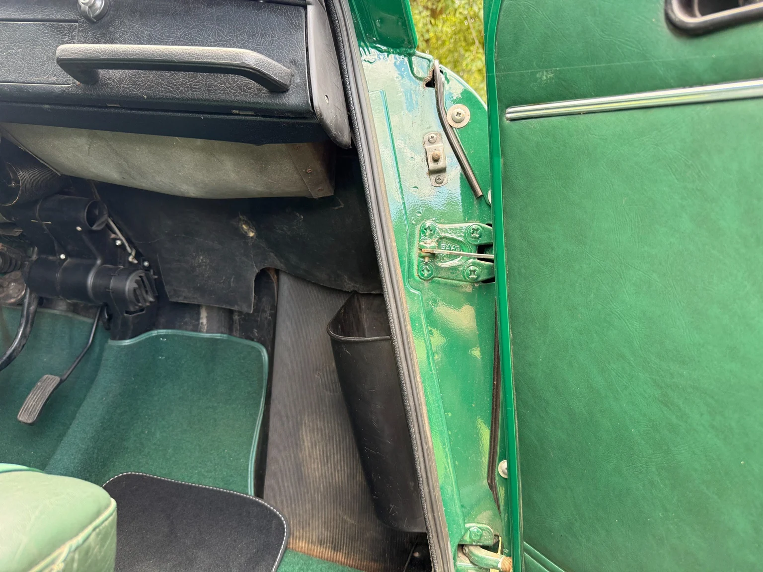 Innenraumfoto von 1975 Saab 95 V4 kombi - 7-sits (49)