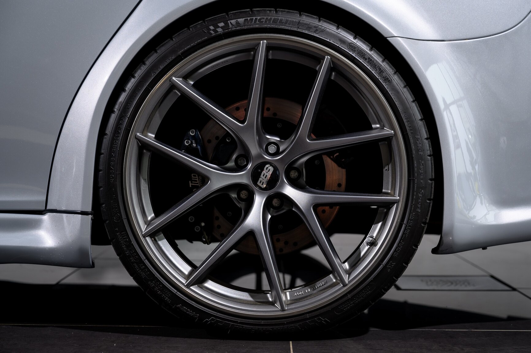 Exterior image of 2008 SAAB 9-3 Aero SportSedan Silver Beast SFRO