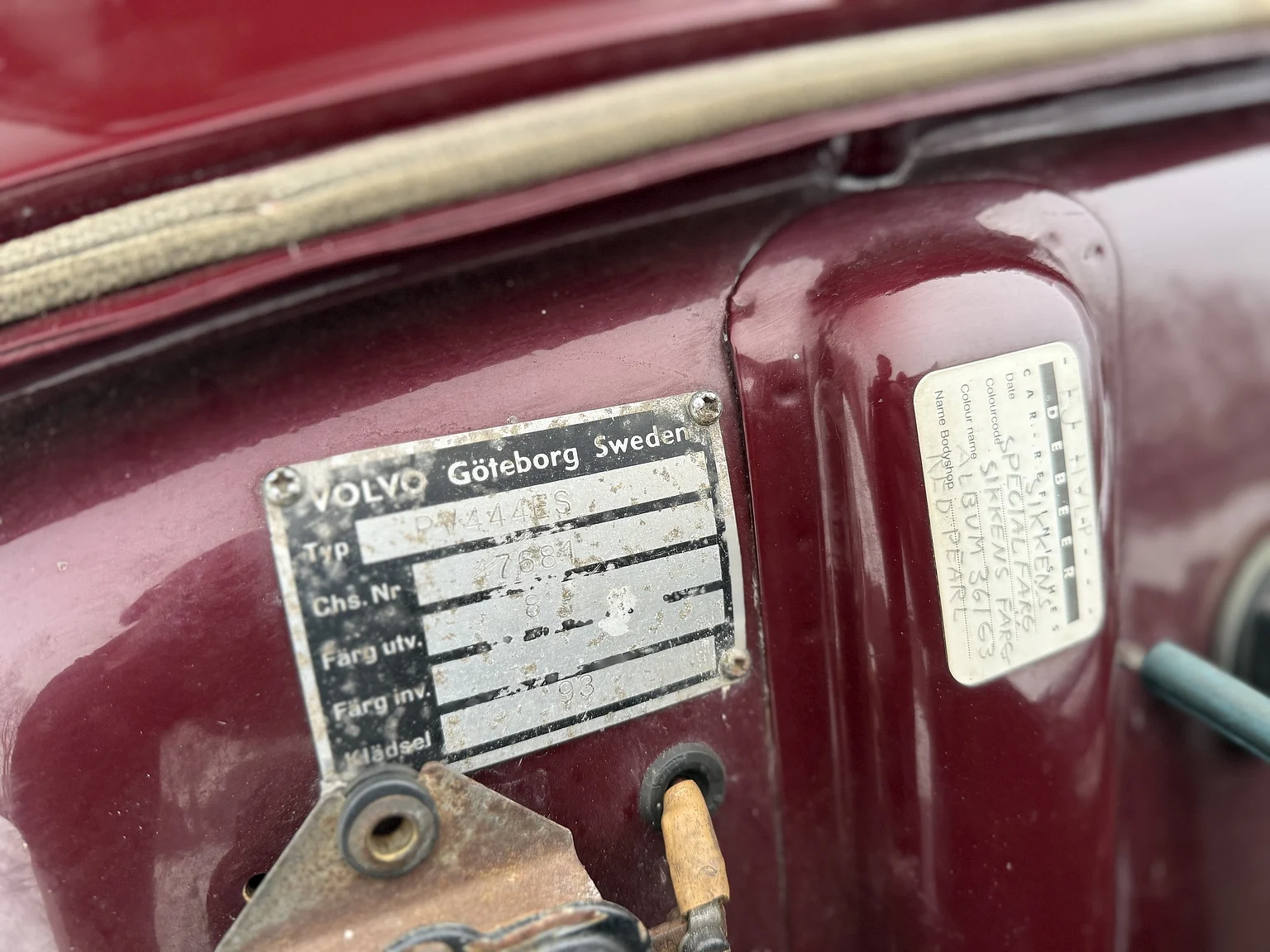 1953 Volvo PV444ES (11), Mekanik