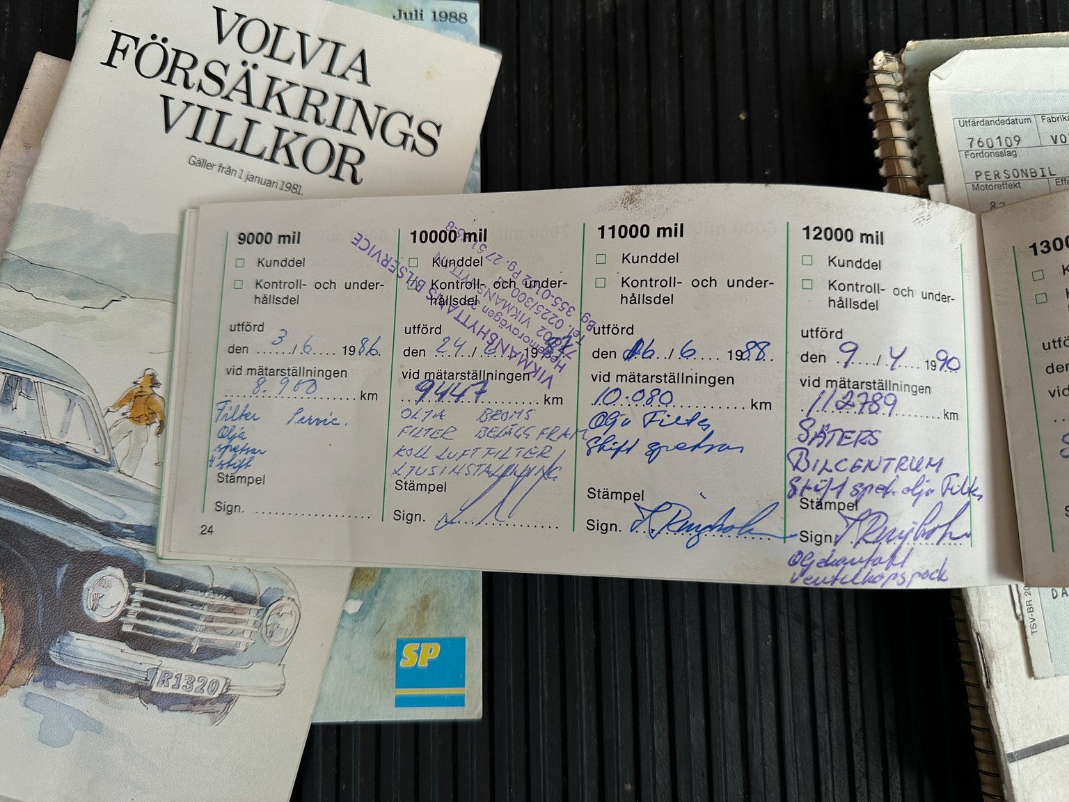 Dokumentation, 1974 Volvo 142 2.0