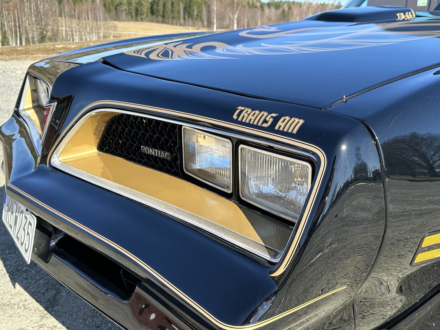 Exteriörbild på 1978 Pontiac Trans Am Bandit 400