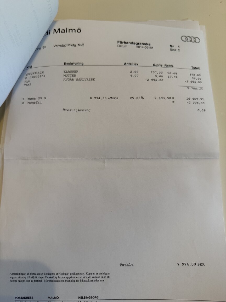 Dokumentation för 2009 Audi S8 5.2 V10 FSI Quattro