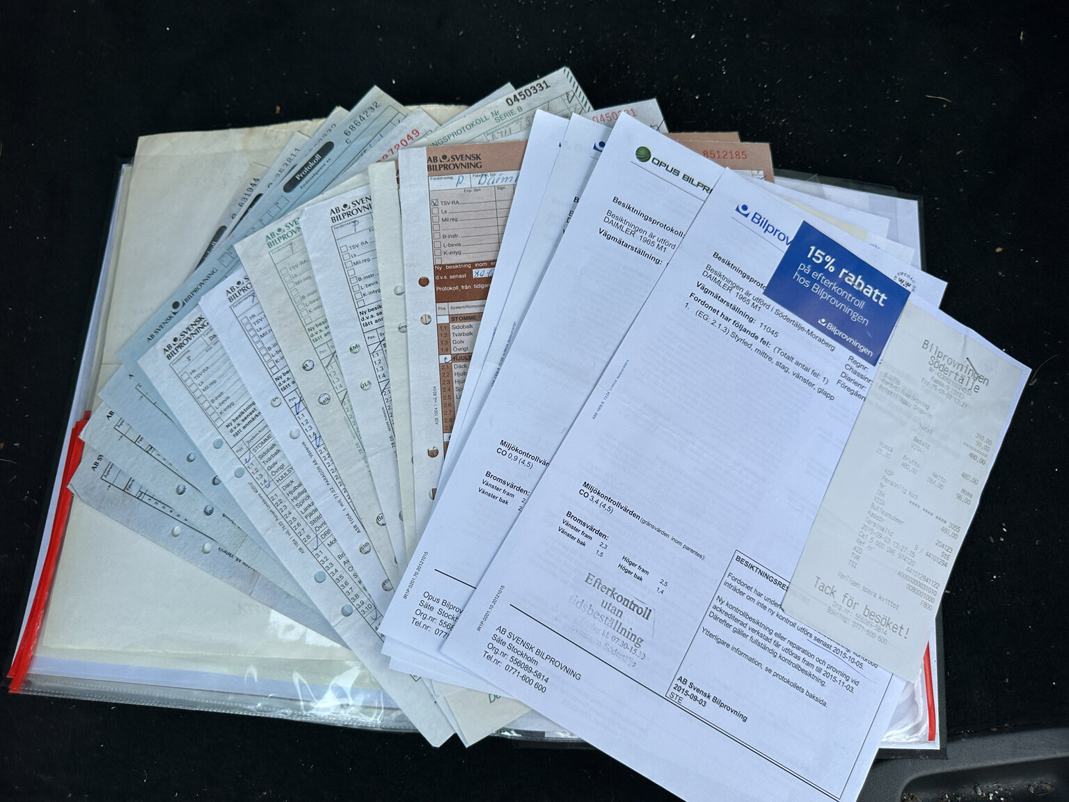 Documentation for 1965 Daimler 250 V8