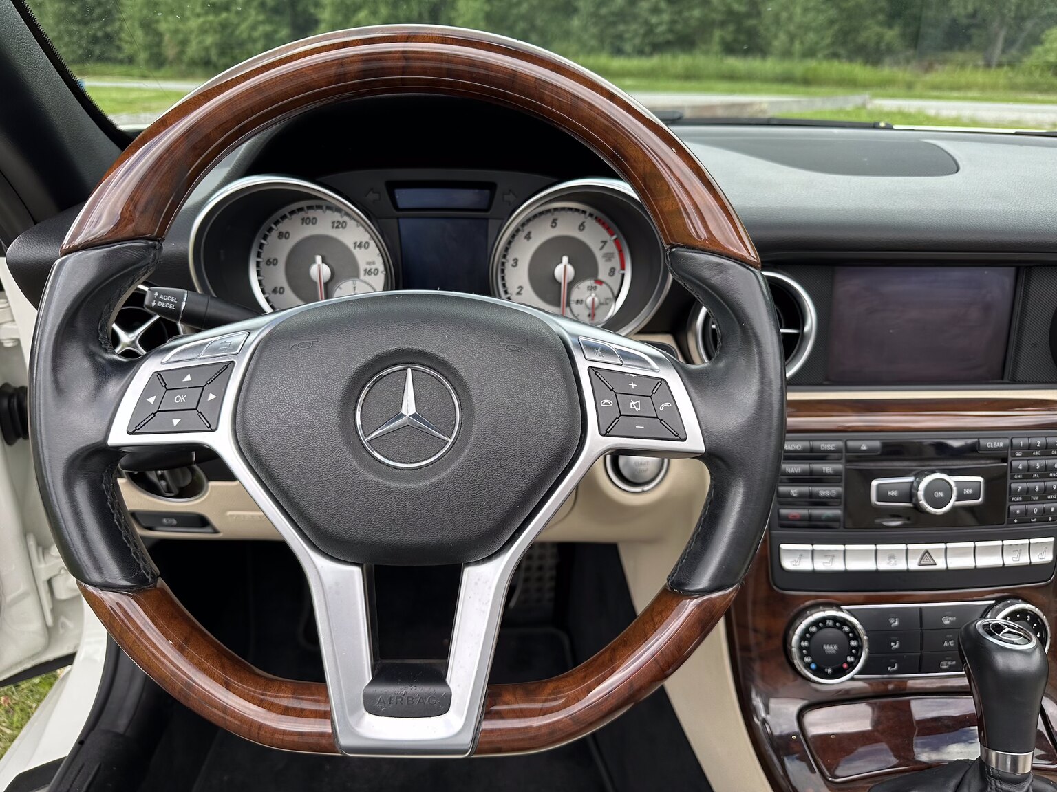 Interior image of 2012 Mercedes-Benz SLK 350