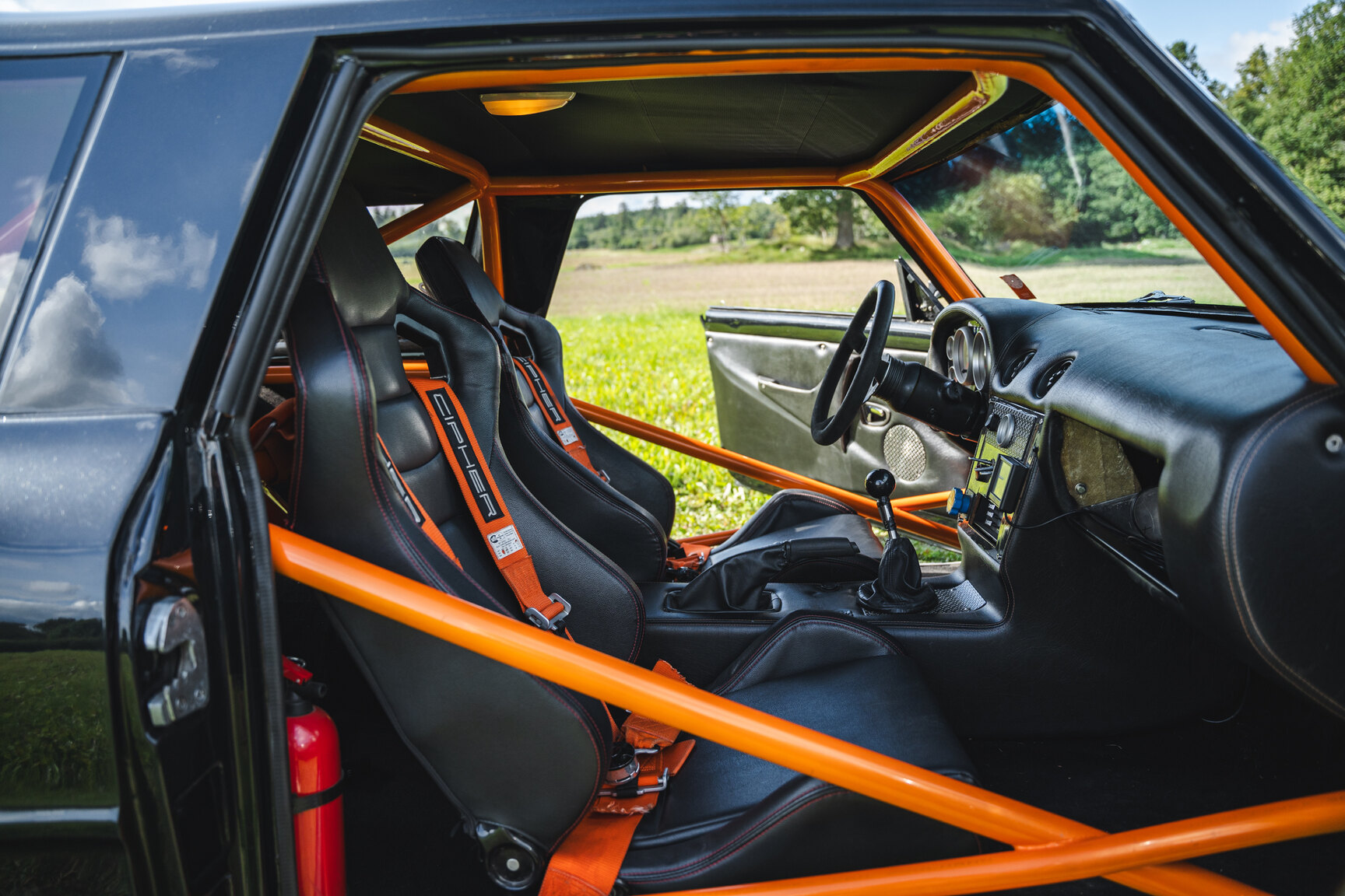 Interiörbild 1967 Chevrolet Nova Pro-Touring