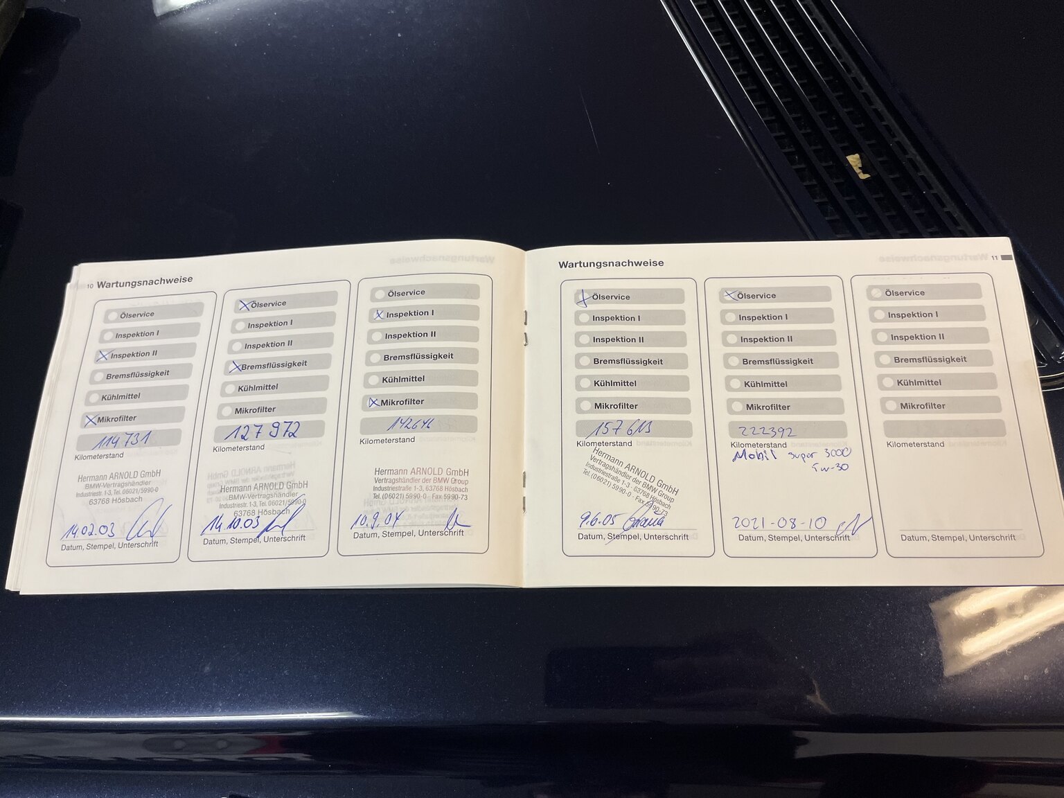 Documentation for 1996 BMW 750IA (6)