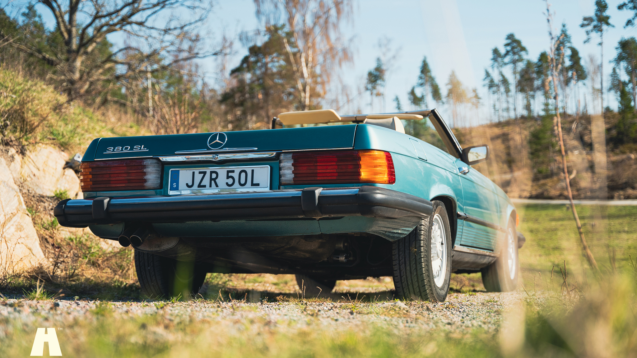 Exteriörbild på 1985 Mercedes-Benz 380 SL