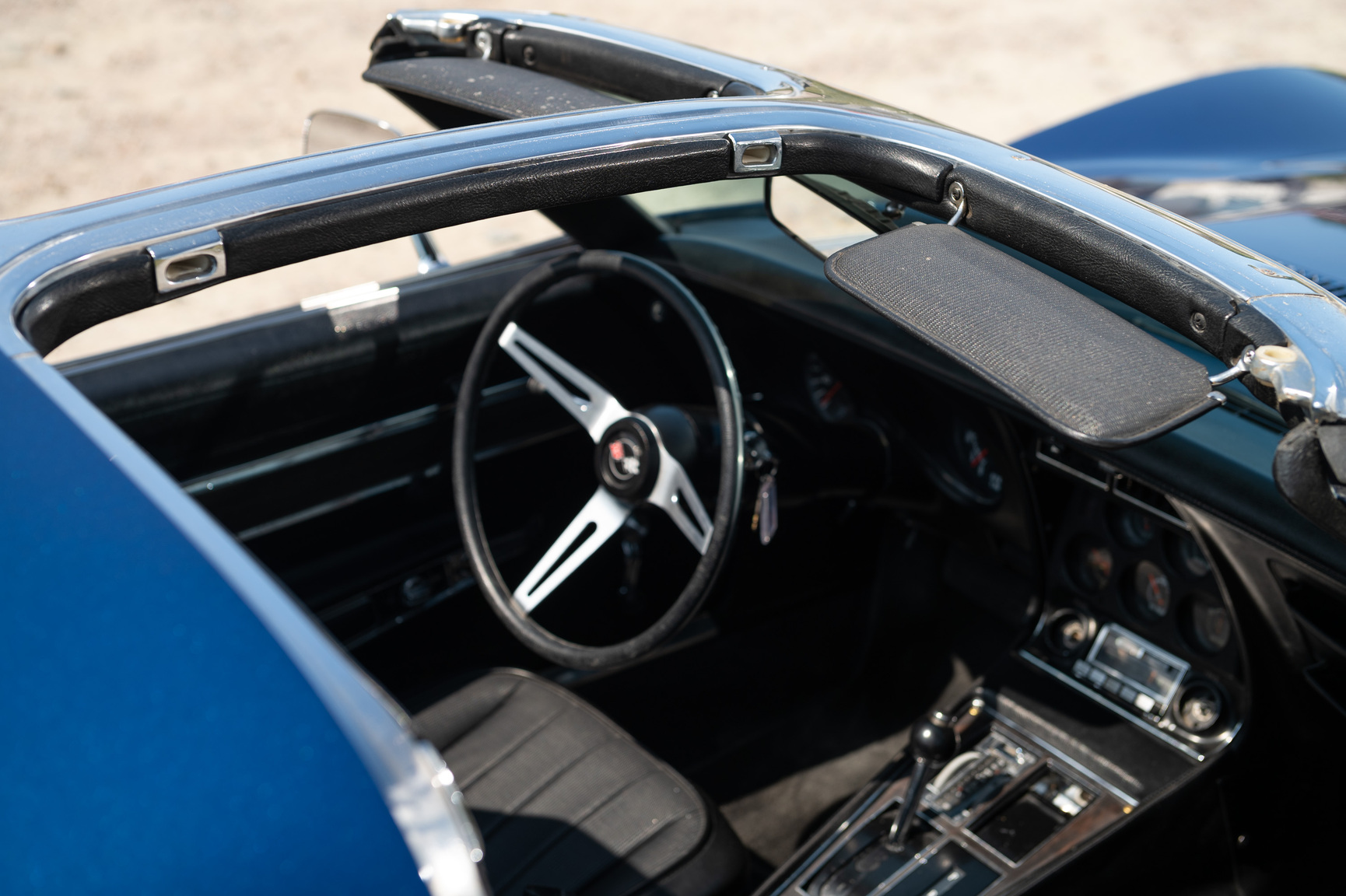 Interiörbild 1973 Corvette C3 Stingray (58)