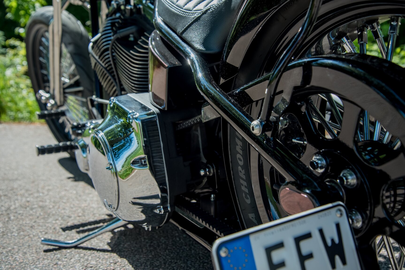 Image of 2024 P91 Customs Fat Bobber mechanics