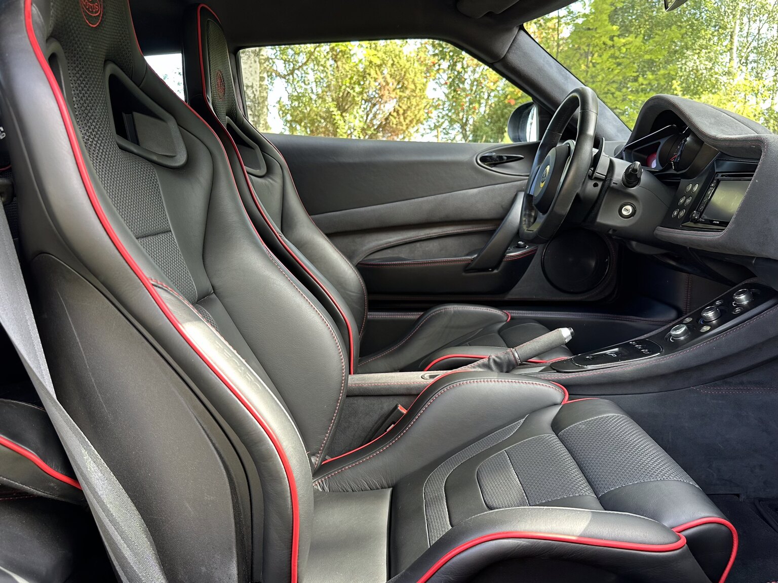 Interiörbild 2015 Lotus Evora S