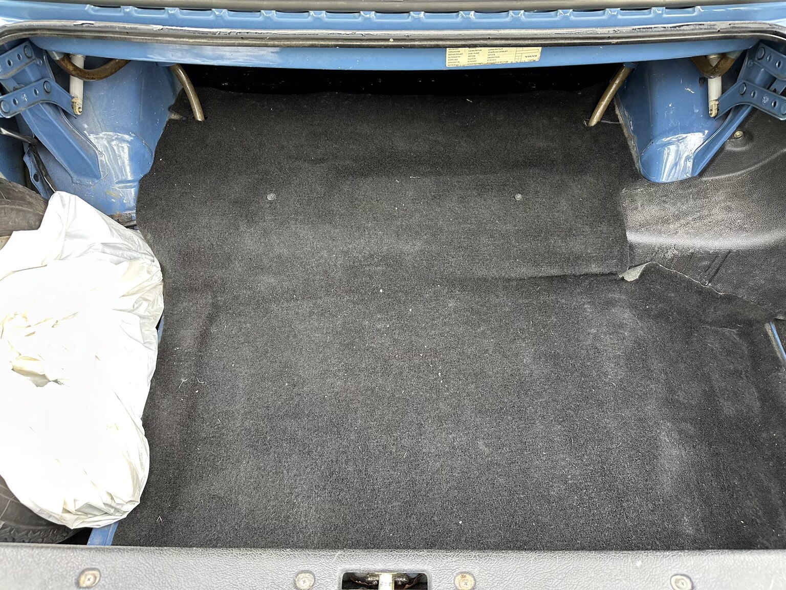 Interiörbild 1986 Volvo 244