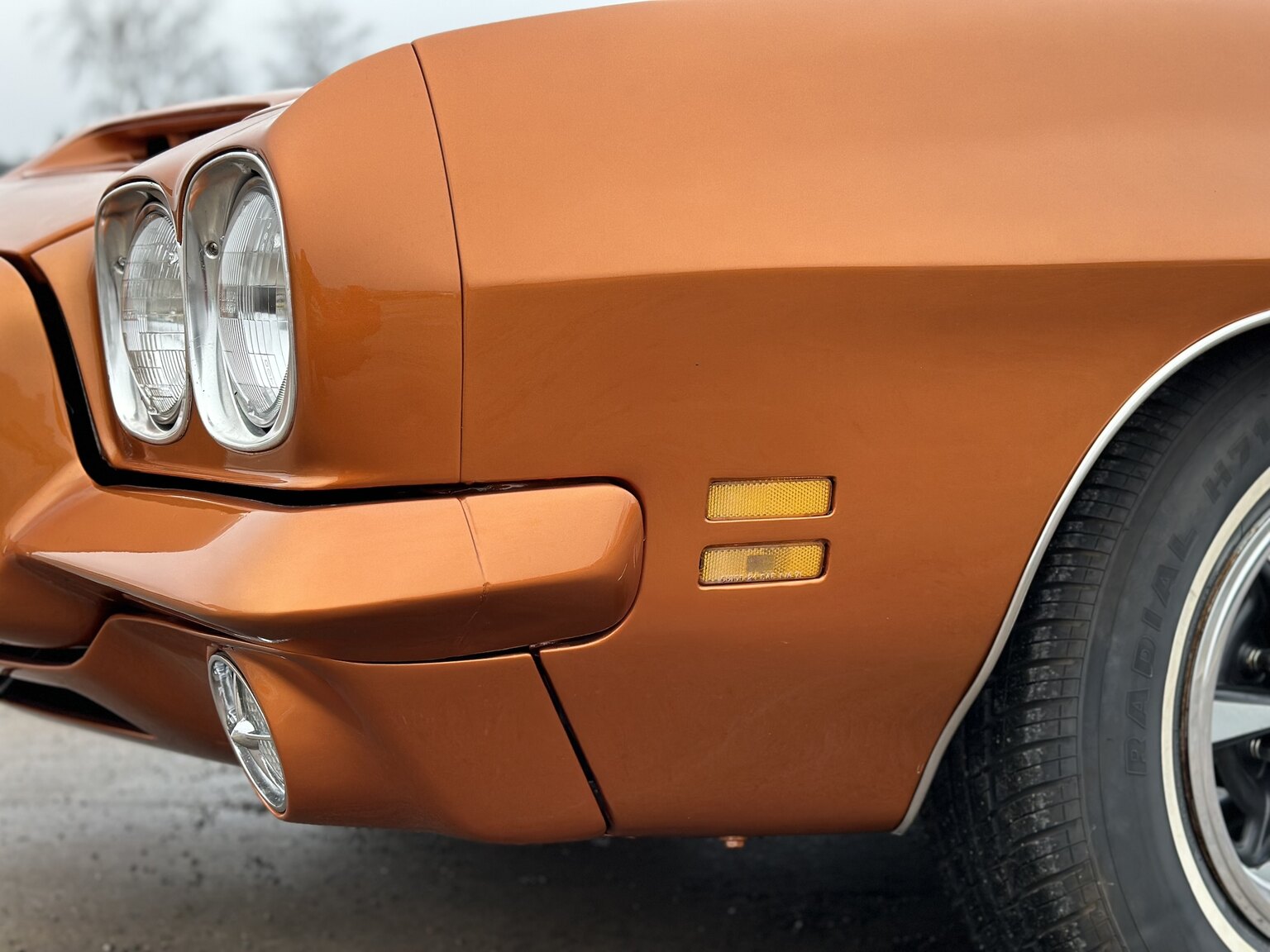 Exteriörbild på 1971 Pontiac GTO 455 HO Convertible 