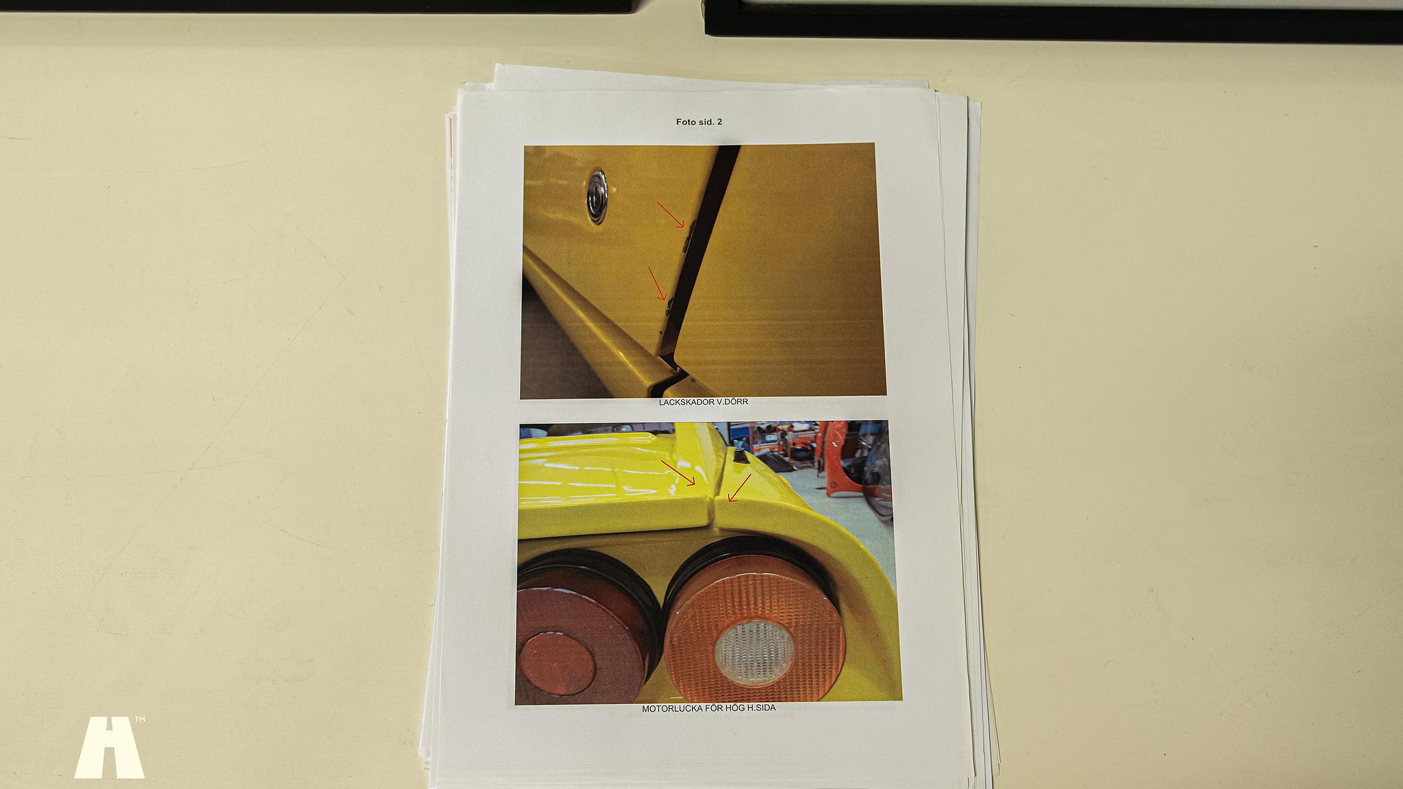 Dokumentation för 1986 Ferrari 328 GTB