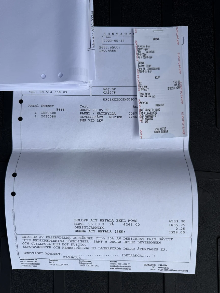 Documentation for 2018 Ford Focus RS (2)