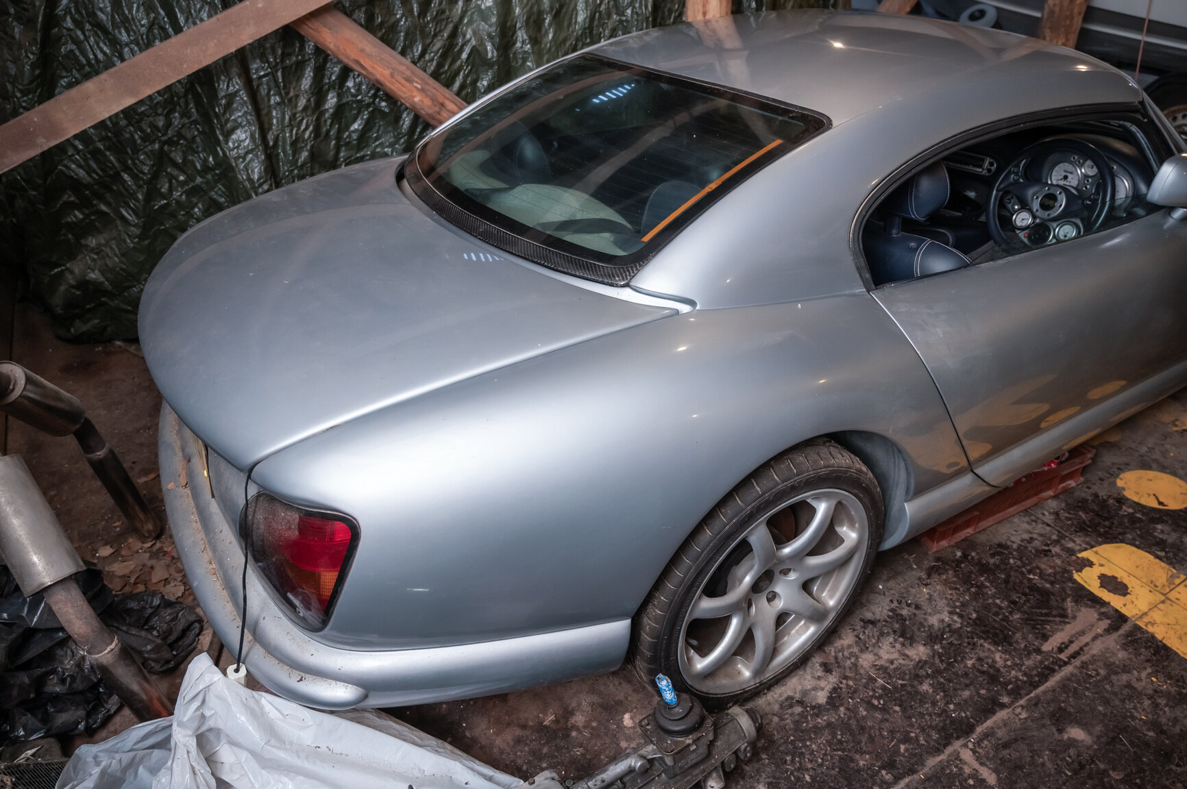 Exteriörbild på 1998 TVR Cerbera
