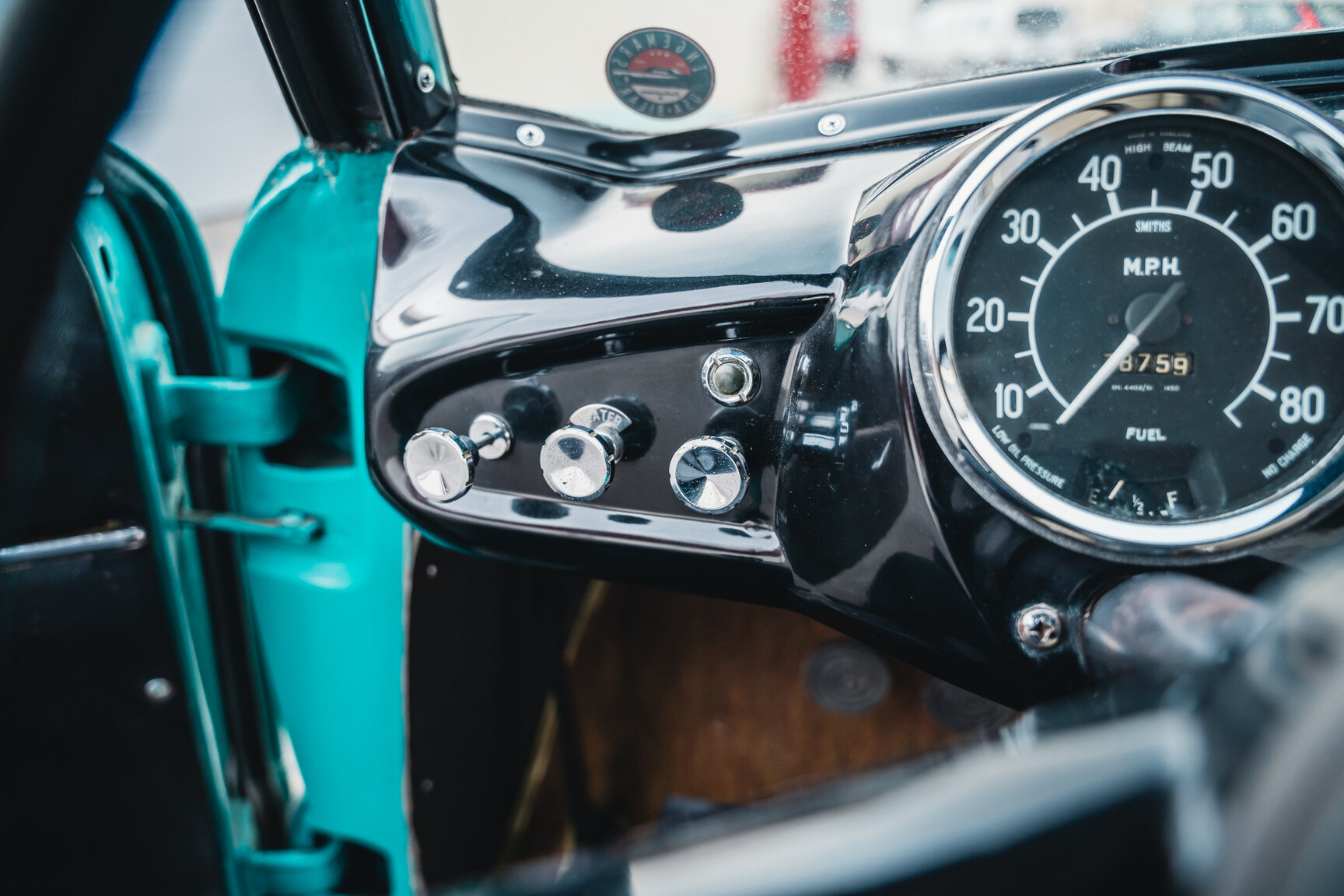 Interiörbild 1956 Hudson Metropolitan