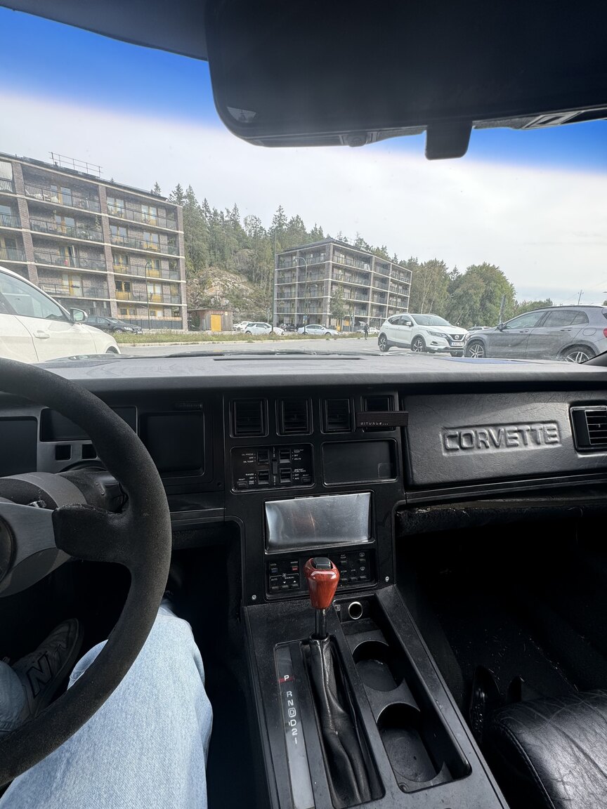 Interior image of 1989 Chevrolet Corvette 