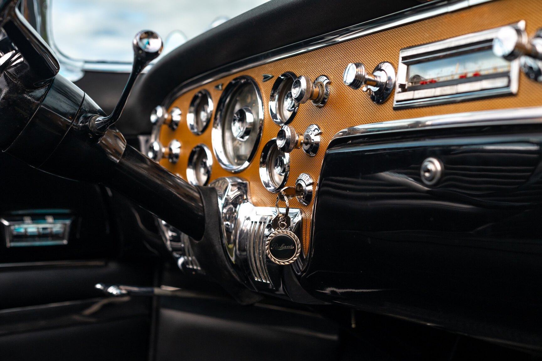 Innenraumfoto von 1955 Packard Caribbean Cabriolet  (7)