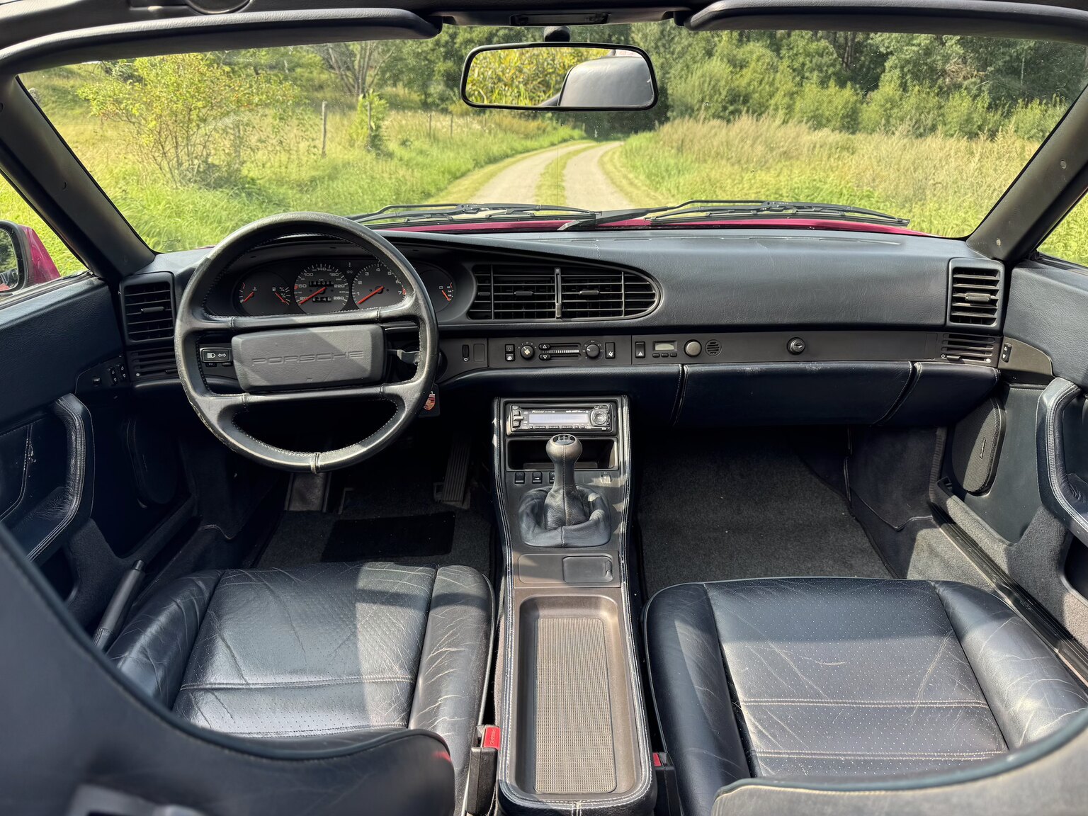 Interior image of 1990 Porsche 944 S2 Convertible