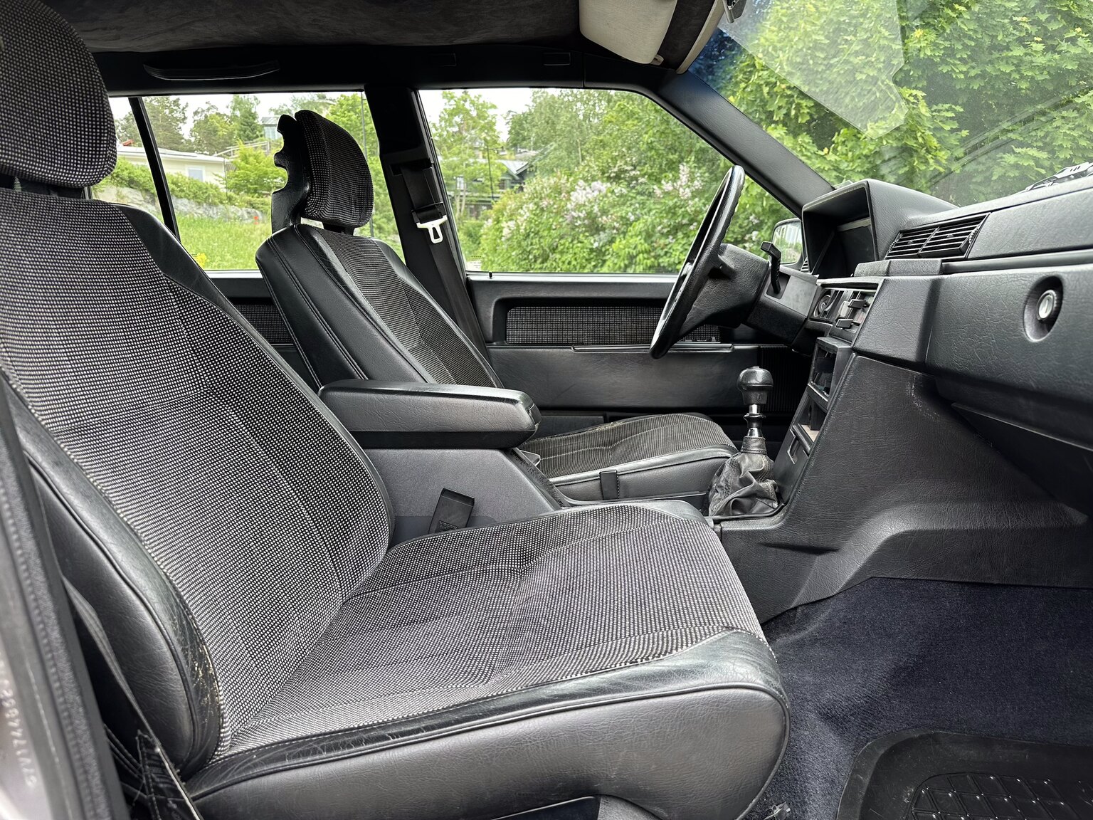 Interiörbild 1988 Volvo 740 Turbo