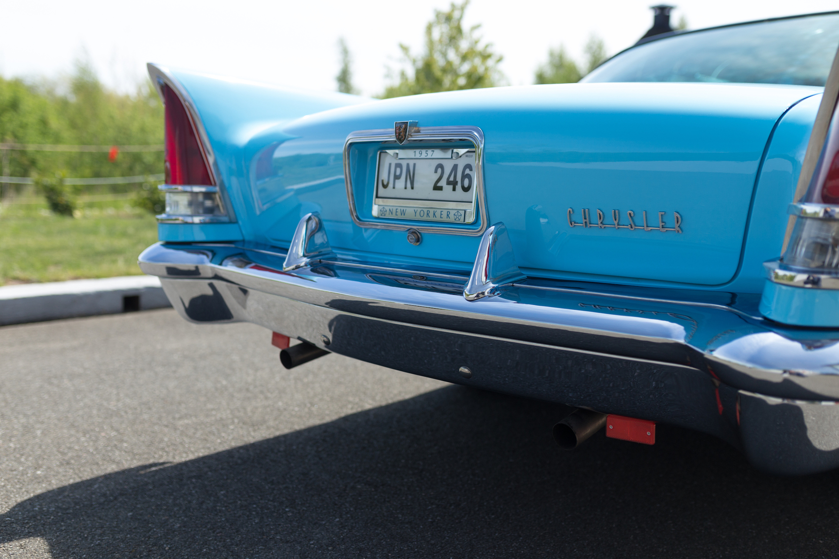 Exteriörbild på 1957 Chrysler New Yorker