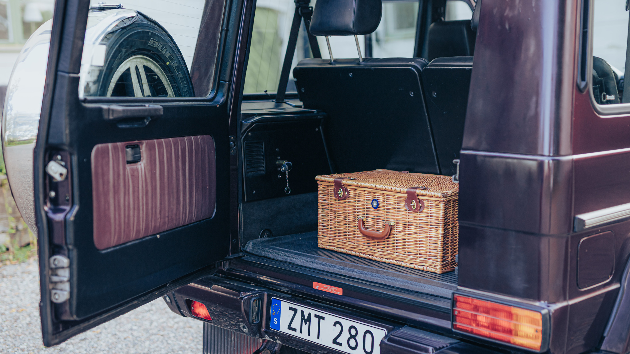 Interiörbild 2000 Mercedes G500 Classic Special Edition